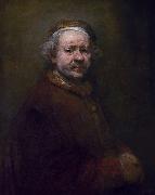 Self portrait. Rembrandt